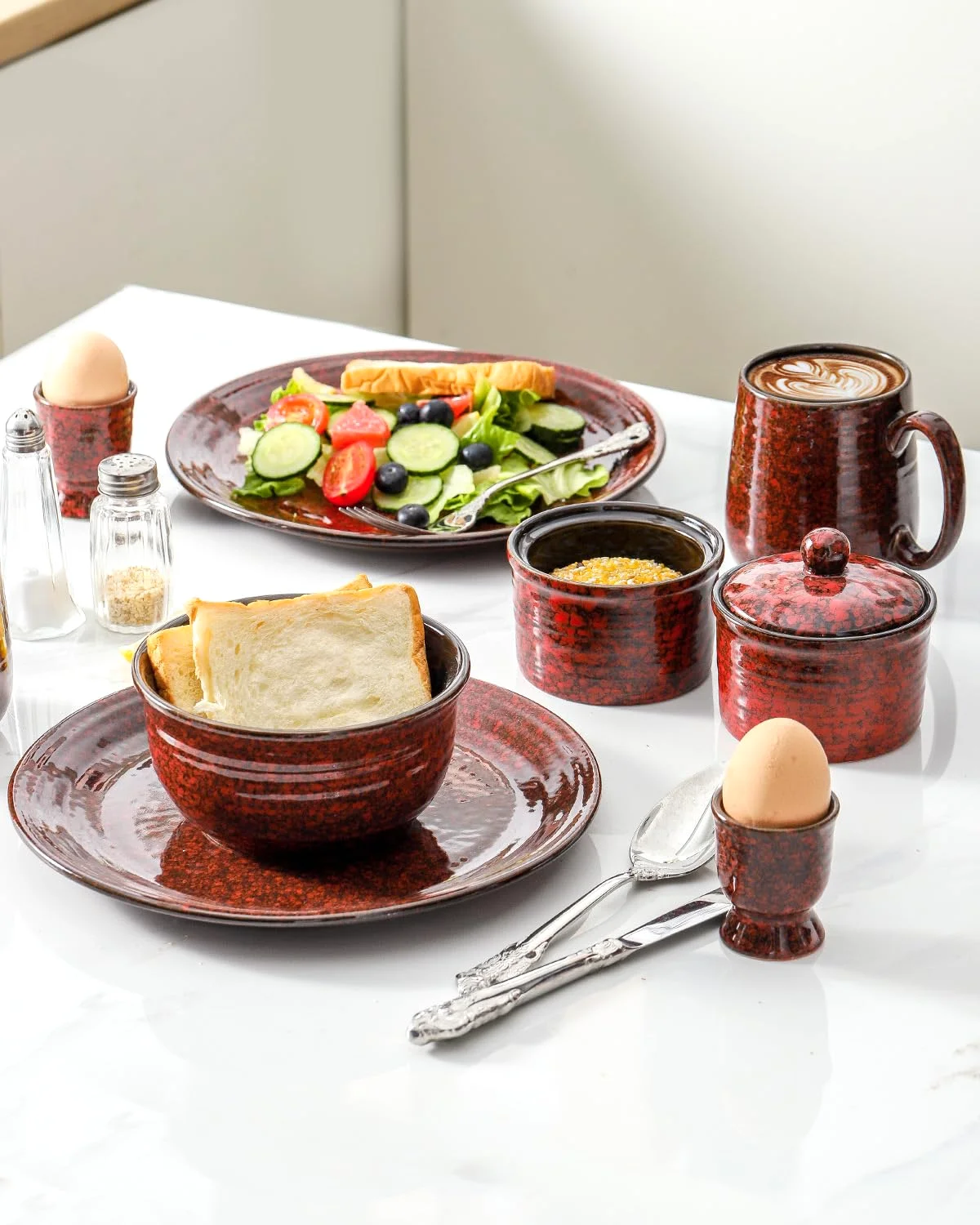 HASENSE pieces in several glazes